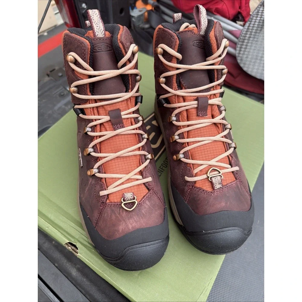 Keen Women's Size 9 Revel IV Mid Polar Waterproof Insulated Hiking Boots 1027726